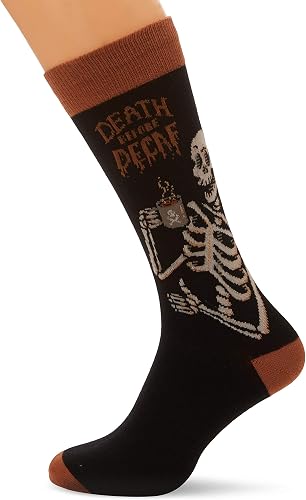 Socksmith Coffee Socks (Death Before Decaf)